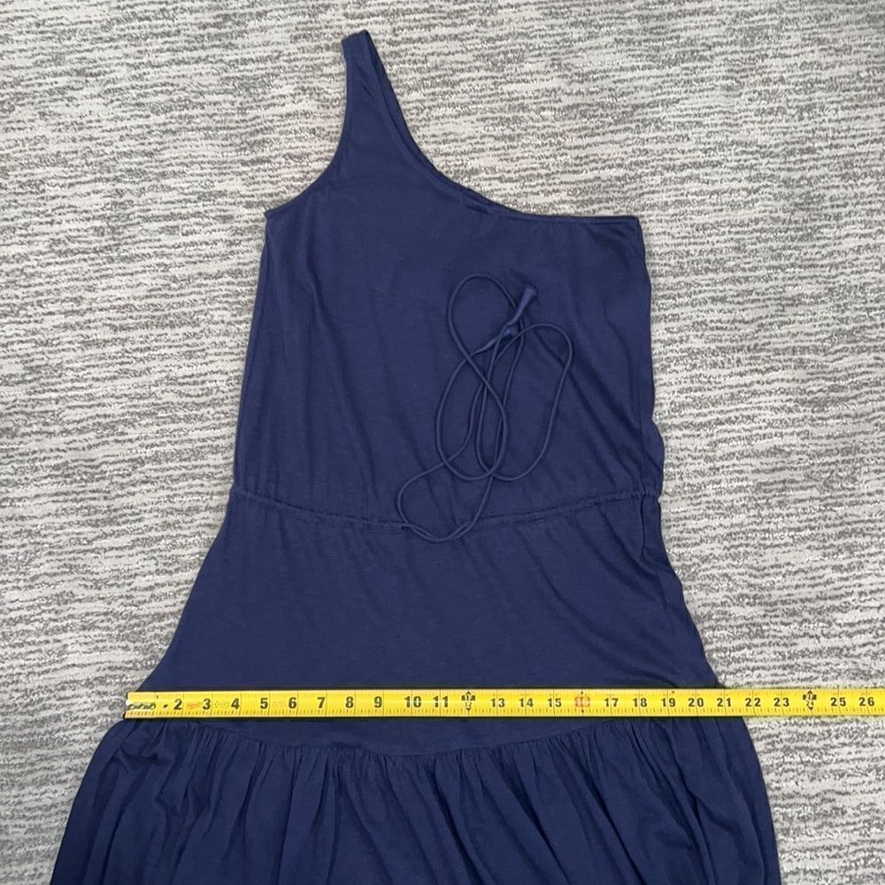NWT APIECE APART MARAMAR ONE SHOULDER TEE DRESS NAVY Small - Picture 11 of 15